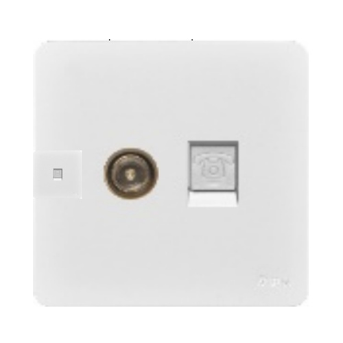 阳光品牌-G9-电视电话插座